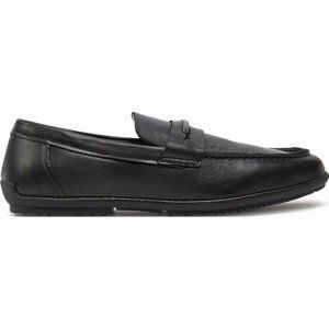 Mokasíny Calvin Klein Driving Shoe Metal Bar HM0HM01473 Ck Black BEH