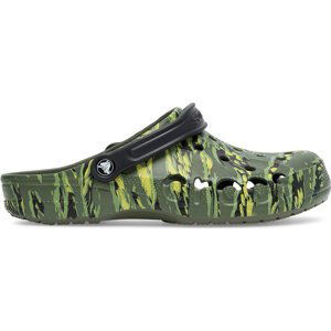 Nazouváky Crocs BAYA SEASONAL PRINTED CLOG 206230-9CX Zelená