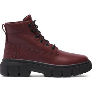 Polokozačky Timberland Greyfield Leather Boot TB0A5PW9C601 Burgundy Full Grain