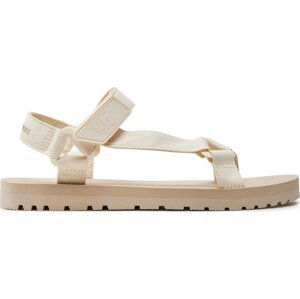 Sandály Calvin Klein Jeans Sandal Velcro Rp In Btw YM0YM00944 Creamy White/Eggshell 0GI