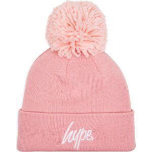 Čepice HYPE Bobble Script YVLR-714 Pink