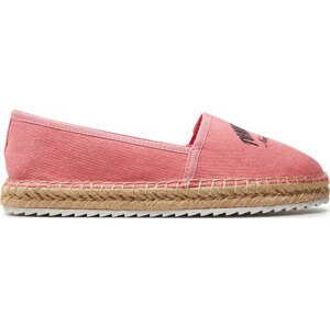 Espadrilky Tommy Jeans Tjw Varsity Espadrille EN0EN02470 Růžová