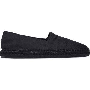 Espadrilky Calvin Klein Espadrille Mono Jq HM0HM00977 Black Mono Jacquard 0GK