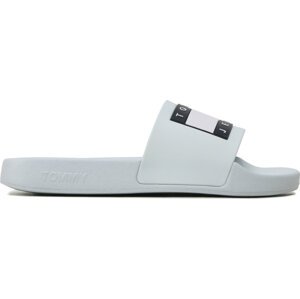 Nazouváky Tommy Jeans Flag Pool Slide EN0EN02351 Světle modrá