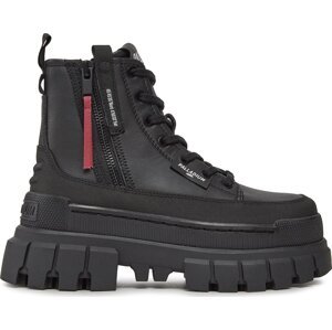 Turistická obuv Palladium Revolt Boot Zip Lth 98859-001-M Black/Black 001