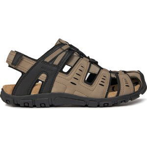 Sandály Geox Uomo Sandal Strada U4524C 000EK C6738 Lt Taupe