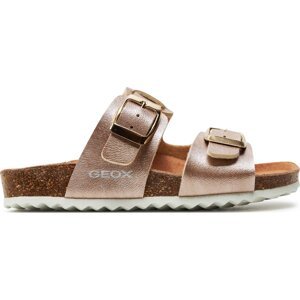 Nazouváky Geox J Adriel Girl J358ME 000BJ C8124 S Rose Gold