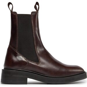 Kotníková obuv s elastickým prvkem Gant Fallwi Chelsea Boot 27551333 Dark Brown