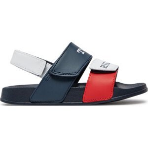 Sandály Tommy Hilfiger Velcro T1B2-33454-1172 S White/Blue/Red Y003