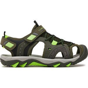 Sandály Lumberjack SBE0106-002-R21 D Army Green/Acid Green M1282