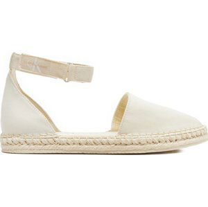 Espadrilky Calvin Klein Jeans Ankle Espadrille Btw YW0YW01027 Creamy White/Bright White 0F9