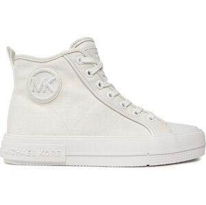 Plátěnky MICHAEL Michael Kors Evy High Top 43R4EYFS4D Bílá