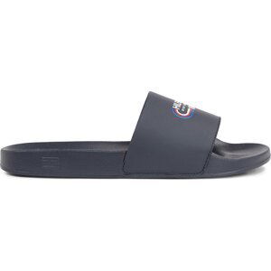 Nazouváky Tommy Hilfiger Rwb Hilfiger Oly Pool Slide FM0FM05019 Desert Sky DW5