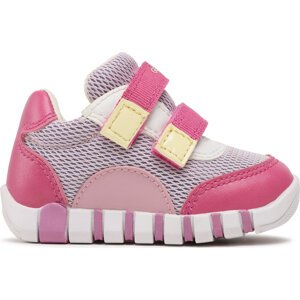 Polobotky Geox B Iupidoo Girl B3558A01454C8885 Lilac/Fuchsia