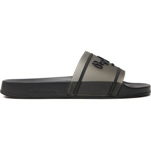 Nazouváky Pepe Jeans Slider Translucent W PLS70147 Černá