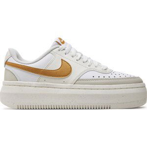 Boty Nike Court Vision Alta DZ5394 100 White/Metallic Gold/Light Bone