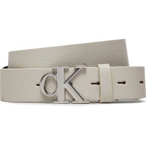 Dámský pásek Calvin Klein Round Mono K60K612377 Eggshell ACF