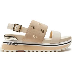 Sandály Liu Jo Maxi Wonder Sandal 08 BA4109 PX310 Béžová