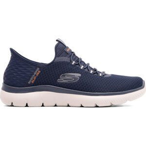 Sneakersy Skechers SUMMITS SLIP INS 232457 NVY Tmavomodrá