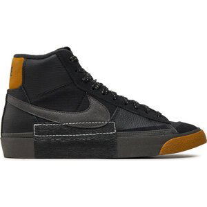 Sneakersy Nike Blazer Mid Pro Club FB8891 001 Černá