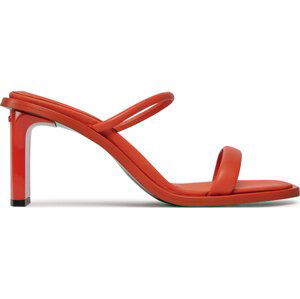 Nazouváky Calvin Klein Padded Curved Stil Slide 70 HW0HW01992 Flame XMU