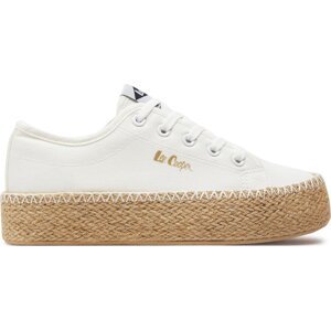 Espadrilky Lee Cooper LCW-24-44-2410LA Bílá