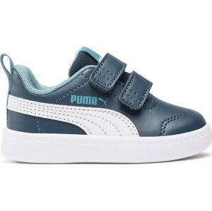 Sneakersy Puma Courtflex v2 V Inf 371544 30 Dark Night-Puma White
