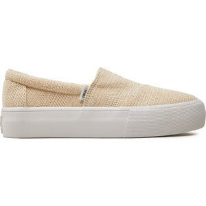 Tenisky Toms Alp Fenix Platform Slip On 10020723 Écru