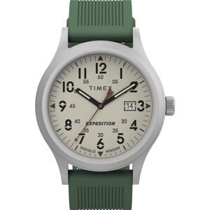 Hodinky Timex Scout TW4B30100 Silver/Green