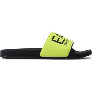 Nazouváky EA7 Emporio Armani XCP001 XCC22 M561 Yellow Fluo/Black