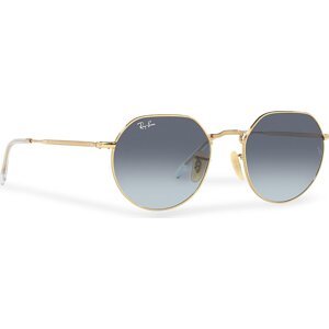 Sluneční brýle Ray-Ban 0RB3565 001/86 Arista/Blue Gradient Grey