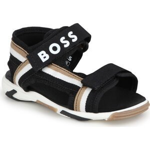 Sandály Boss J50877 S Černá