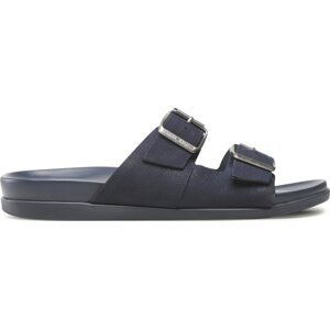 Nazouváky Tommy Hilfiger Hilfiger Nubuck Buckles Sandal FM0FM04459 Desert Sky DW5