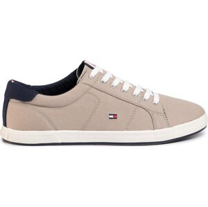 Tenisky Tommy Hilfiger Iconic Long Lace Sneaker FM0FM01536AEP Stone BGE