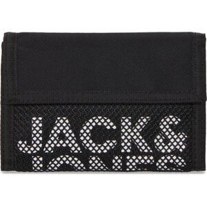Malá pánská peněženka Jack&Jones Jacashford 12233480 Černá
