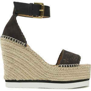 Espadrilky See By Chloé SB40117A Charcoal B024