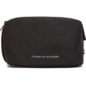 Kosmetický kufřík Tommy Hilfiger Th Skyline Washbag AM0AM11861 Černá