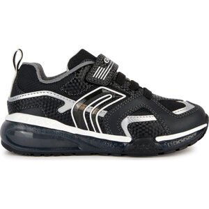 Sneakersy Geox J Bayonyc Boy J36FEE 050FU C0039 DD Black/Silver