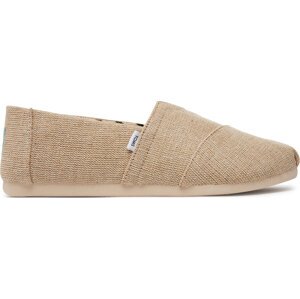 Polobotky Toms Alpargata 10018736 Natural Undyed