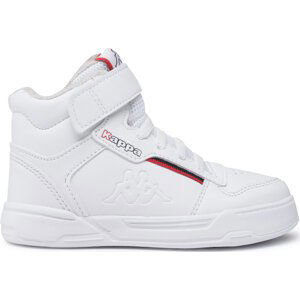 Kotníková obuv Kappa 260827K White/Red 1020