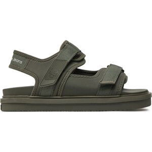 Sandály Calvin Klein Jeans Sandal Velcro Np In Mr YM0YM00940 Zelená