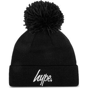 Čepice HYPE Bobble Script YVLR-709 Black