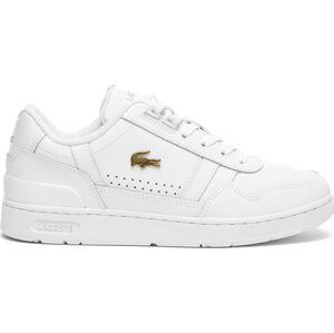 Sneakersy Lacoste T-Clip 747SFA0060 Wht/Gld 216