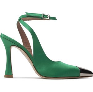 Sandály Pinko Liquirizia Slingback AL 22-23 BLKS1 1H213B A075 Lawn Green V28