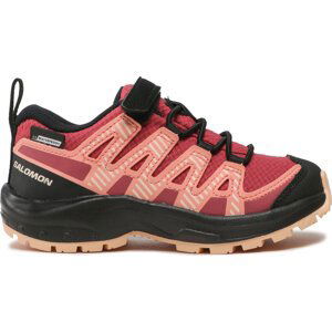 Trekingová obuv Salomon Xa Pro V8 Cswp K 416143 05 W0 Earth Red/Black/Almond Cream