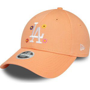 Kšiltovka New Era Wmns Flower 940 La Dodgers 60435013 Oranžová