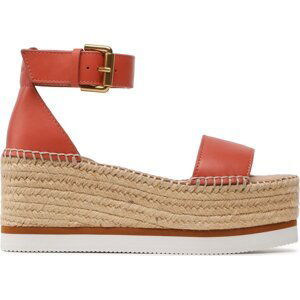 Espadrilky See By Chloé SB32201A Light/Pastel Orange 393