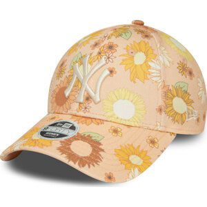 Kšiltovka New Era Wmns Floral Aop 940 Nyy 60435003 Oranžová