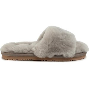 Nazouváky Mou Sheepskin Fur Slide Slipper FW161001L Light