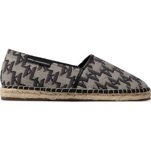 Espadrilky KARL LAGERFELD KL70109 Lt Grey/Black